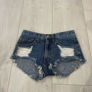 Ttopp demin jeans shorts size S